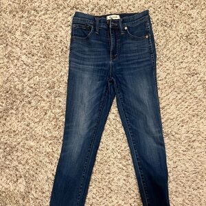 Madewell high rise skinny jean